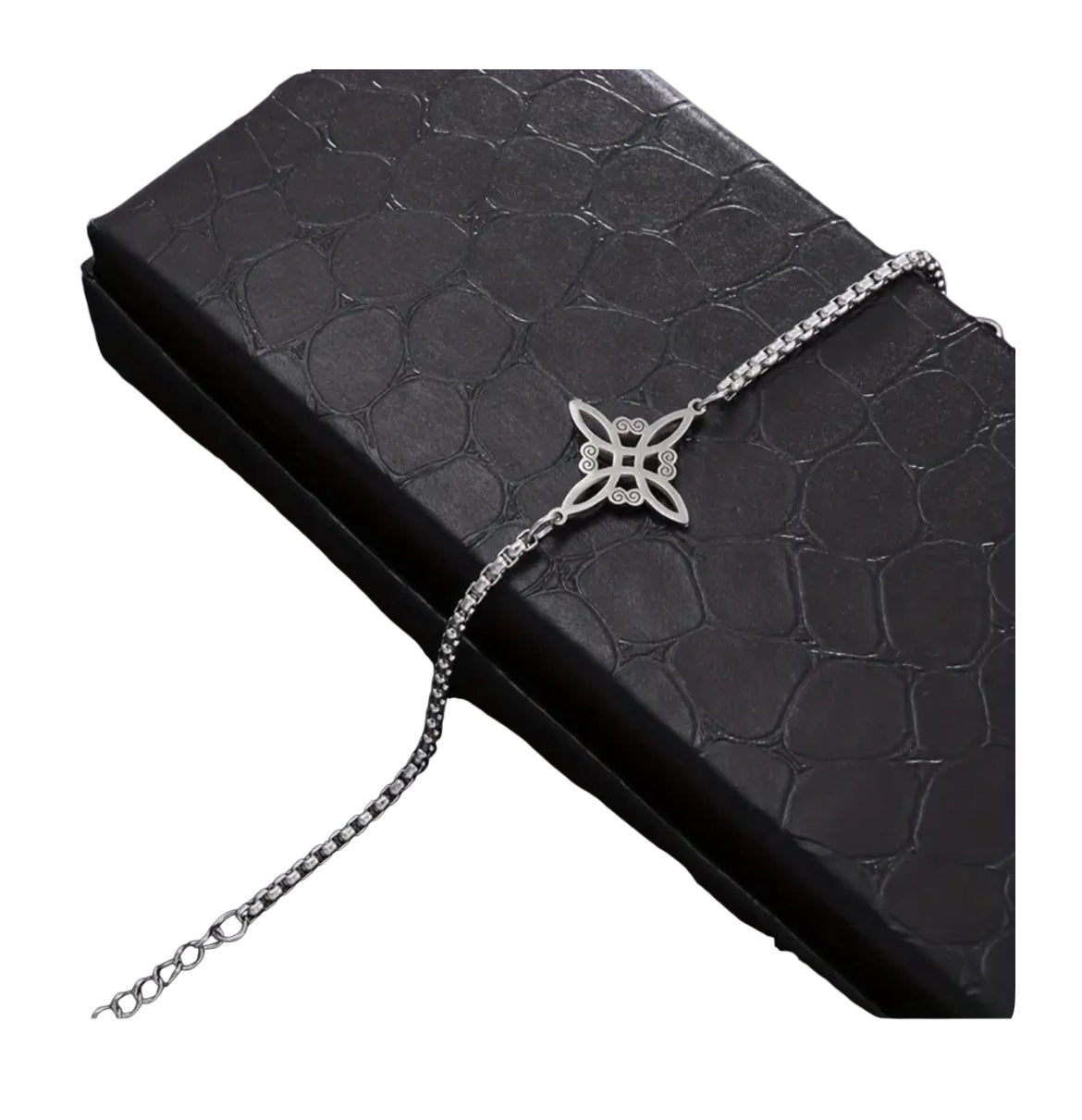 WITCH KNOT STAINLESS STEEL BRACELET