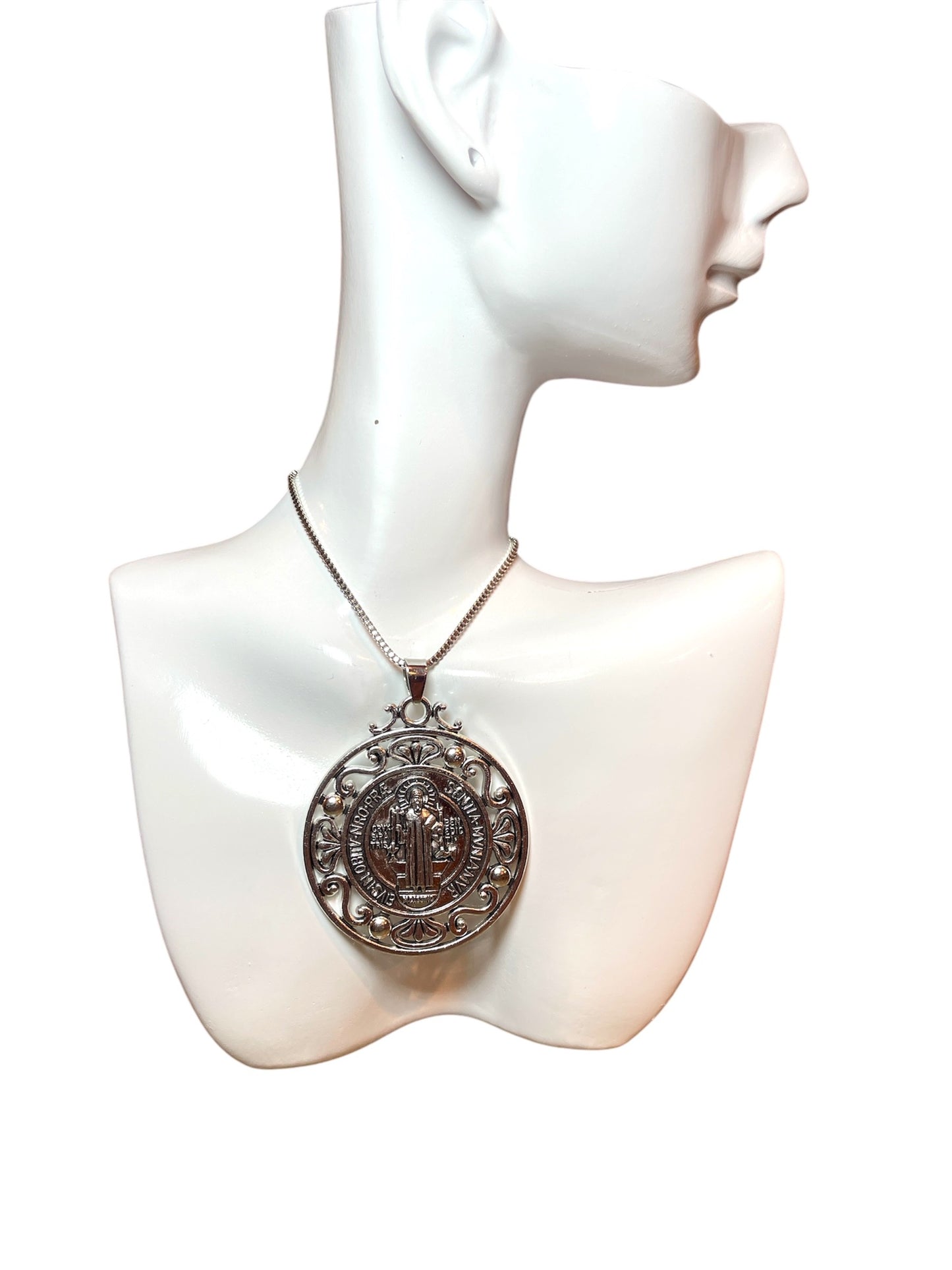 Saint Benedict Medal Necklace