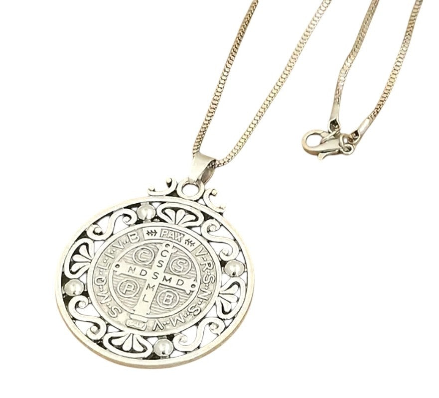 Saint Benedict Medal Necklace