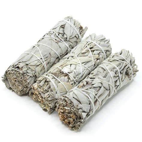 BUNDLES OF SAGE AND HERBS