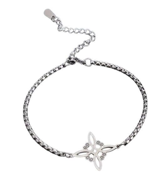 WITCH KNOT   STAINLESS STEEL BRACELET