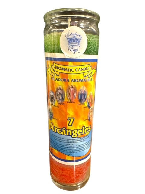 7 Archangels / 7 Arcangeles Fixed Candles