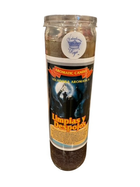 Spiritual Cleansings and Uncrossing / Limpias Y Despojos Fixed Candle