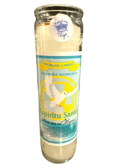Holy Spirit / Espiritu Santo Fixed Candle