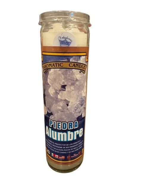 Piedra Alumbre Fixed Candle