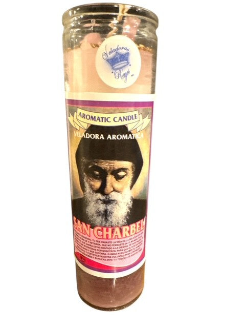San Charbel Fixed Candle