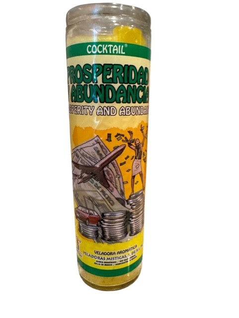 Prosperity And Abundance /Prosperidad Y Abundancia Fixed Candle