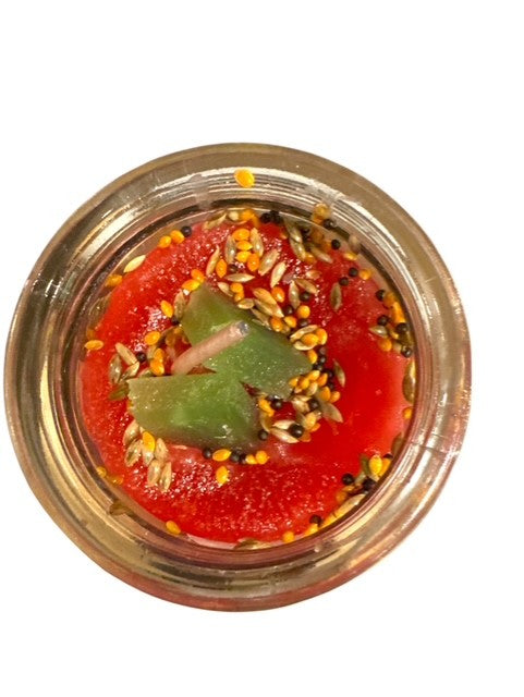 San Martin Caballero Prepared Candle
