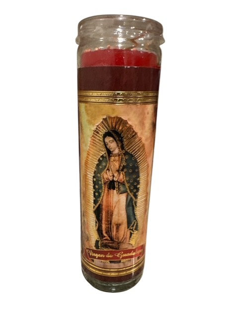 Virgin Mary / Virgen Maria Fixed Candle